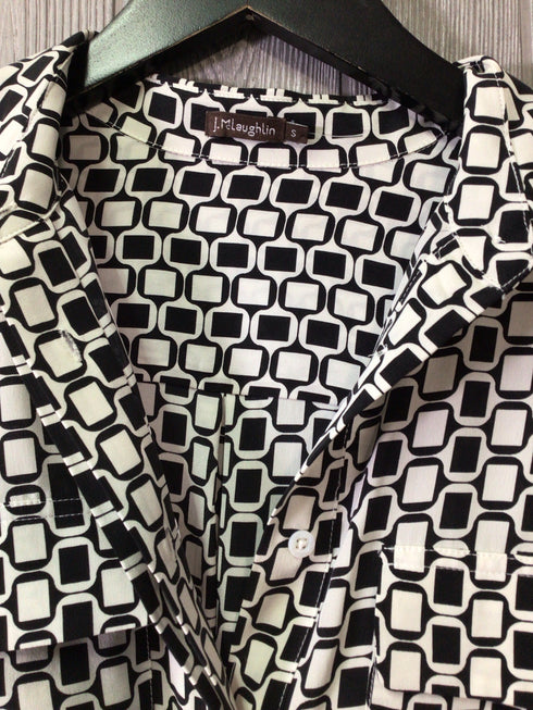 J. McLaughlin Silk Dress with Belt Size Small